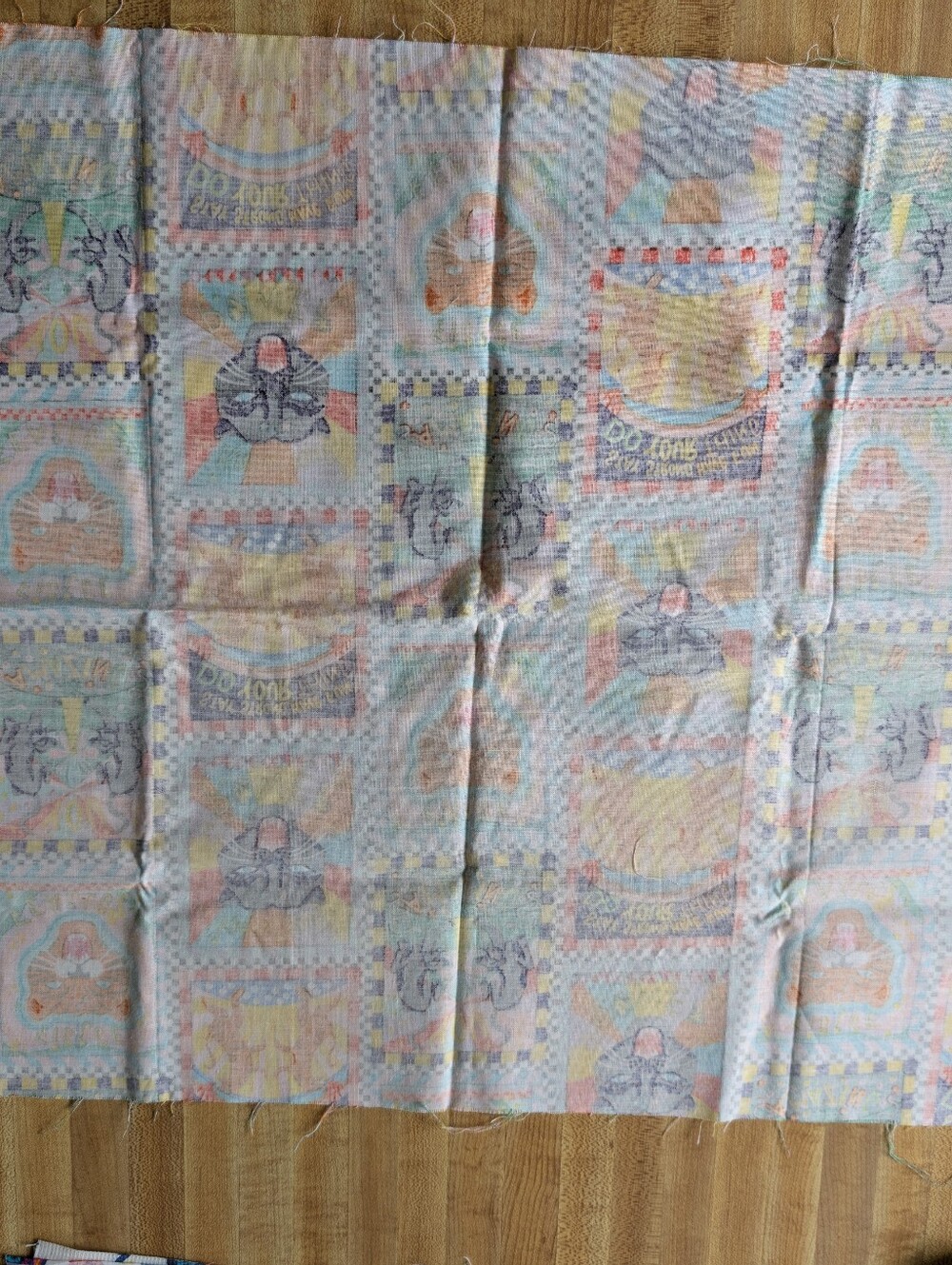 Colorful, Fun Patterns Cut Fabric Bundle (5 Pieces) - Picture 4 of 16